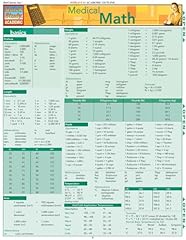 Medical math quickstudy for sale  Delivered anywhere in USA 