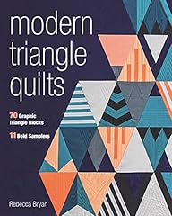 Modern triangle quilts for sale  Delivered anywhere in USA 