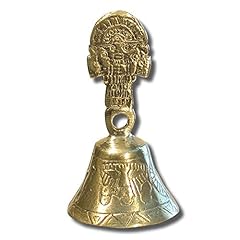 Peruvian brass bell for sale  Delivered anywhere in USA 
