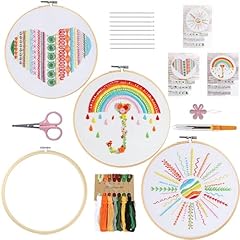 Embroidery kit beginners for sale  Delivered anywhere in UK