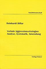 Verbale aggressionsstrategien  gebraucht kaufen  Wird an jeden Ort in Deutschland