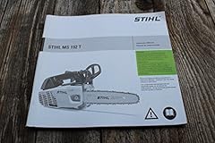 Stihl ms192t instruction for sale  Delivered anywhere in USA 