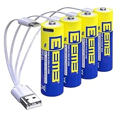 Eemb batterie 4pack usato  Spedito ovunque in Italia 