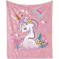 Tutuxma unicorn throw for sale  Delivered anywhere in UK