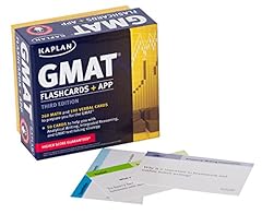 Kaplan gmat flashcards for sale  Delivered anywhere in USA 