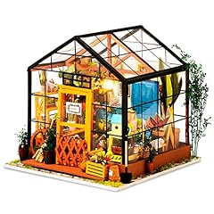 Used, ROBOTIME DIY Doll House kit Cathys Flower House, Miniature for sale  Delivered anywhere in UK