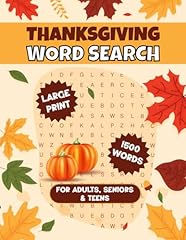Thanksgiving word search for sale  Delivered anywhere in UK