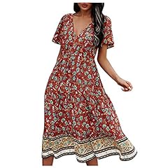 Women dress spring for sale  Delivered anywhere in UK