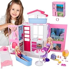 Portable dollhouse playset for sale  Delivered anywhere in USA 
