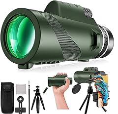 80x100 monocular telescope for sale  Delivered anywhere in USA 