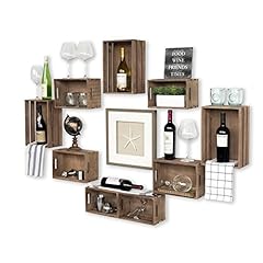 Wallniture rustic wine for sale  Delivered anywhere in USA 