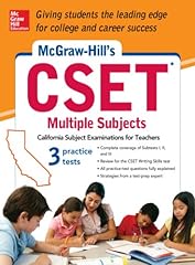 Mcgraw hill cset for sale  Delivered anywhere in USA 