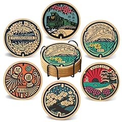 Cegkuc coasters japanese for sale  Delivered anywhere in USA 