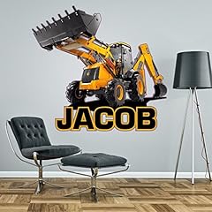 Digger personalised wall for sale  Delivered anywhere in UK