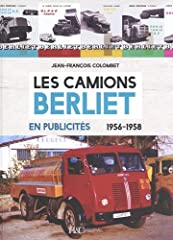 Camions berliet publicités d'occasion  Livré partout en France