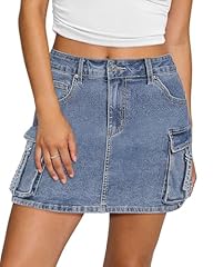 Luvamia jean skirts for sale  Delivered anywhere in USA 
