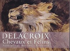 Delacroix chevaux félins. d'occasion  Livré partout en Belgiqu