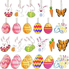 Pcs easter wooden for sale  Delivered anywhere in USA 