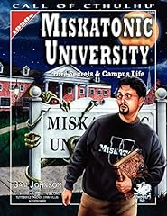 Miskatonic university sourcebo d'occasion  Livré partout en France