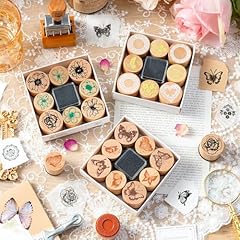 Wooden rubber stamps for sale  Delivered anywhere in UK