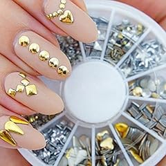 120pcs nail gold for sale  Delivered anywhere in UK