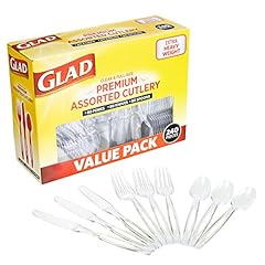 Glad disposable plastic for sale  Delivered anywhere in USA 