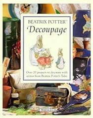 Beatrix potter decoupage for sale  Delivered anywhere in Ireland