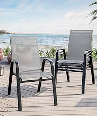 Outdoor stackable dining for sale  Delivered anywhere in USA 