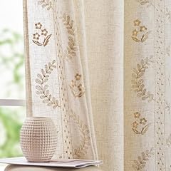 Jinchan linen curtains for sale  Delivered anywhere in USA 