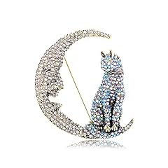 Rhinestone cat moon for sale  Delivered anywhere in UK