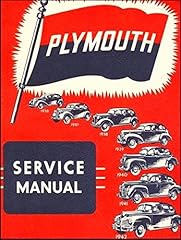 Plymouth shop manual for sale  Delivered anywhere in USA 