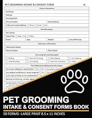 Pet grooming intake for sale  Delivered anywhere in USA 