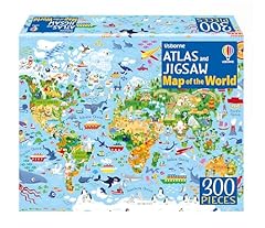 Atlas jigsaw map for sale  Delivered anywhere in UK