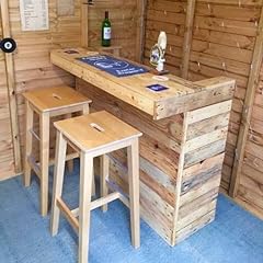 Rustic wooden bar for sale  Delivered anywhere in Ireland
