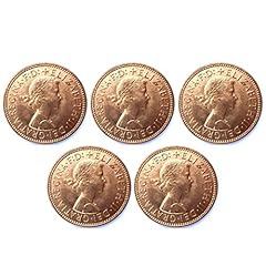 Halfpenny coins unused for sale  Delivered anywhere in Ireland