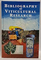 Bibliography viticultural rese for sale  Delivered anywhere in UK