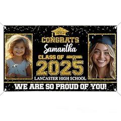 Personalized graduation banner for sale  Delivered anywhere in USA 