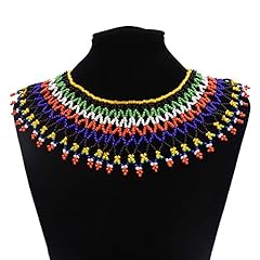 Multicolor african necklace for sale  Delivered anywhere in USA 