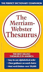 Merriam webster thesaurus for sale  Delivered anywhere in USA 