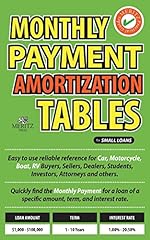 Monthly amortization tables for sale  Delivered anywhere in USA 