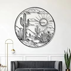 Cactus metal wall for sale  Delivered anywhere in USA 