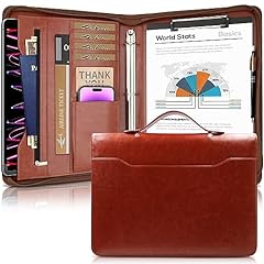 Padfolio portfolio leather for sale  Delivered anywhere in USA 
