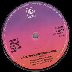 Black superman vinyl for sale  Delivered anywhere in UK