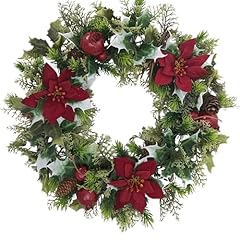 Artificial christmas wreath for sale  Delivered anywhere in UK