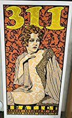 311 Berkeley poster chuck sperry greek theatre 2021 for sale  Delivered anywhere in USA 