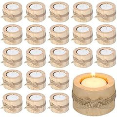 Wooden tealight candle for sale  Delivered anywhere in USA 