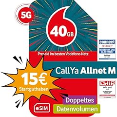 Vodafone prepaid callya gebraucht kaufen  Wird an jeden Ort in Deutschland