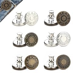 6pcs buttons jeans for sale  Delivered anywhere in UK