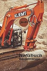 Notizbuch baufahrzeuge tagebuc gebraucht kaufen  Wird an jeden Ort in Deutschland
