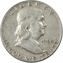 1954 franklin half for sale  Delivered anywhere in USA 